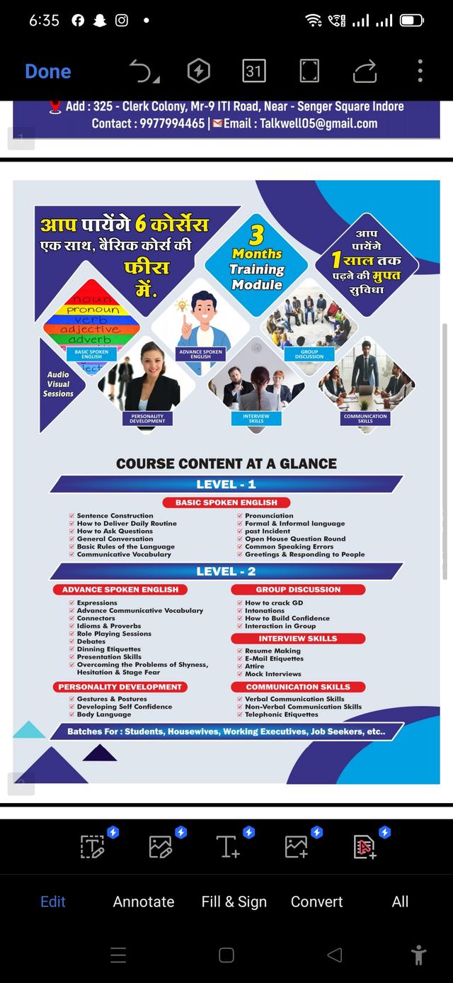 Spoken English & Communication Skills Training – Anurag Singh Jado