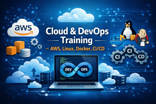 Cloud & DevOps Training with AWS, Linux, Docker & CI/CD by priyanka kohli