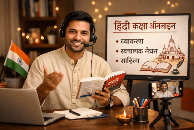 Hindi Course by Hrittiraj Chetry