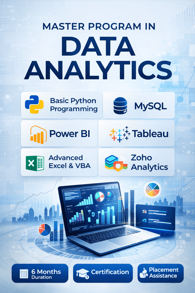 Master program in Data Analytics Training by Santosh Kumar Das