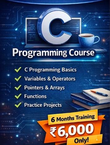 C programming language Course by Vaishnavi Mathpati